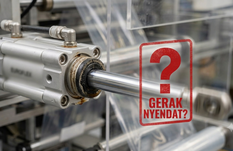 Kenapa Silinder Pneumatik Geraknya Lemot & Nyendat-Nyendat?
