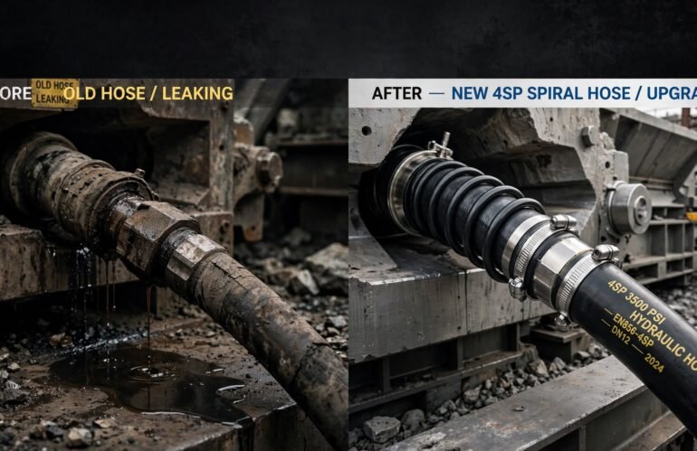 Dulu Sering Bocor, Sekarang Aman: Upgrade Hose di Stone Crusher